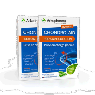 欧洲直邮Arkopharma氨糖软骨素胶囊120粒健康食用关节骨骼维生素