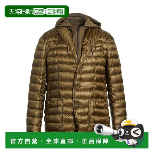 1h可退 香港直邮Herno 男士 Shell 夹克 green绿色 舒适时尚