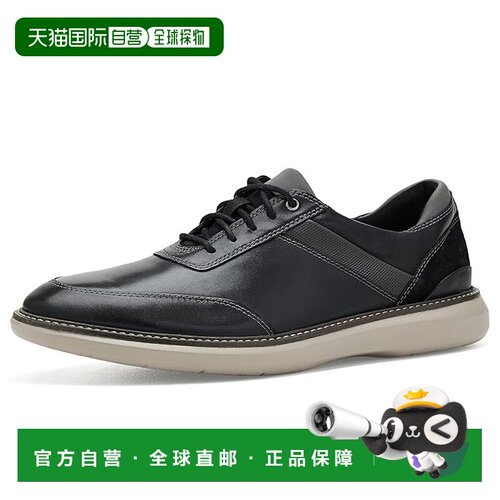 美国直邮clarks originals 其乐 男士 Brantin 风格休闲皮鞋