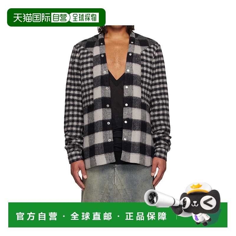 香港直邮Rick Owens Concordians Larry Fogpocket 羊毛休闲夹克