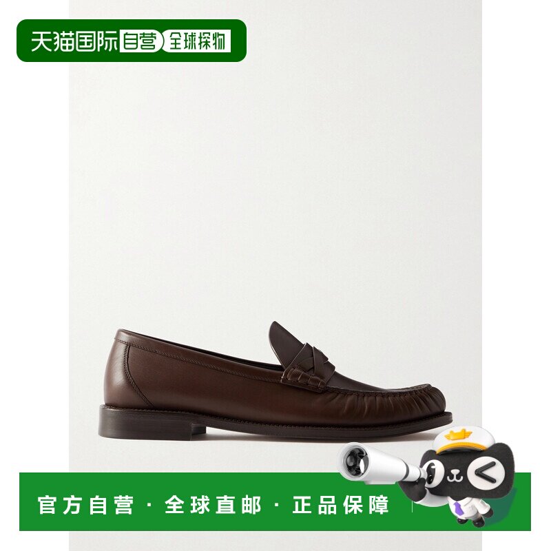 Brunello Cucinelli 布内罗 古奇拉利 男士 一脚蹬皮质乐福鞋 M