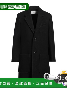 香港直邮Ami Paris 男士 大衣 black黑色 舒适时尚