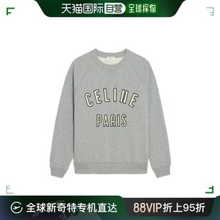 Men 香港直邮CELINE CELINE 24SS PARIS 抓绒卫衣