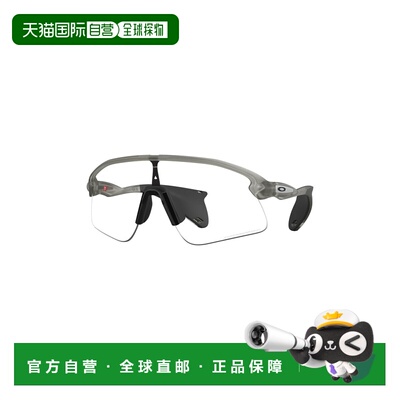 自营欧洲直邮Oakley Stunt Devil男士灰墨色O Matter塑料变色太阳