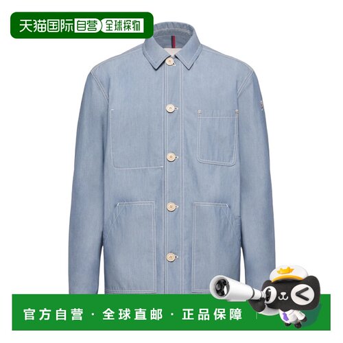 1h可退 香港直邮Moncler Elorn 衬衫夹克 L10911G00034599EY长袖
