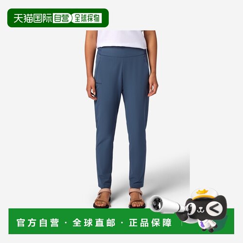 自营欧洲直邮Marmot土拨鼠 AirExchange女士钢蓝灰聚酯纤维混纺徒