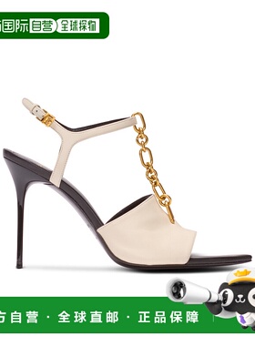 香港直邮Balmain 尖头高跟凉鞋 FN1UH154LVIT