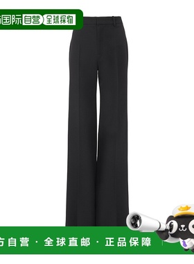 香港直邮Chloe 羊毛喇叭休闲裤 CH25UPA15067直筒裤喇叭裤西装裤