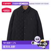 自营欧洲直邮Burberry 新年礼物 翻领按扣双面绗缝 博柏丽 男士