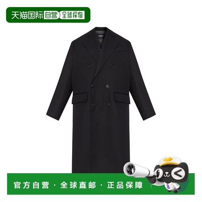 香港直邮Dsquared2 二次方 男士 双排扣大衣 S74AA0320D35313