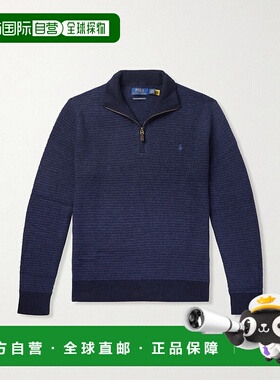 Polo Ralph Lauren Polo 拉夫 劳伦 男士 长袖毛衣 71094半拉链