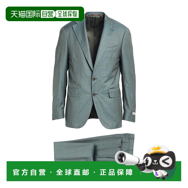 1h可退 香港直邮Canali 康钠丽 男士 西服 grey灰色 舒适时尚