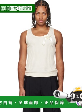 1h可退 香港直邮Simone Rocha 蒙娜 罗莎 男士 灰白色 Ribbon Dai