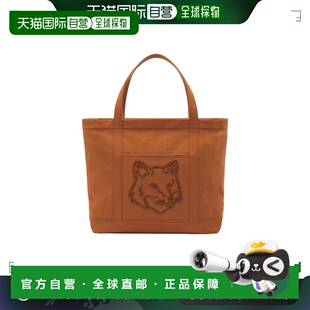 1h可退 香港直邮MAISON KITSUNE 女士 徽标大号托特包 LW05104WW0