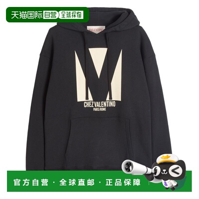 1h可退 香港直邮VALENTINO 男士针织衫 VMF28NAQA0NO AW2025 黑色