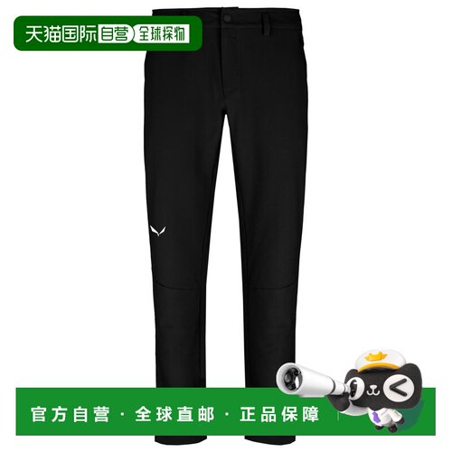 香港直邮SALEWA 男士户外软壳裤 0101744BLACKOUT【付后1h可退】