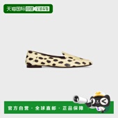 欧洲直邮CELINE 豹纹羊皮莫卡辛鞋 赛琳 AURA
