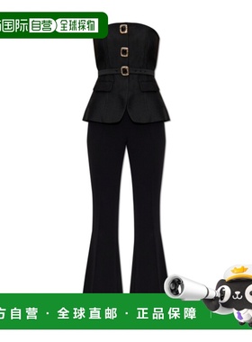 香港直邮Self-Portrait AW25083JSB 抹胸连身裤套装