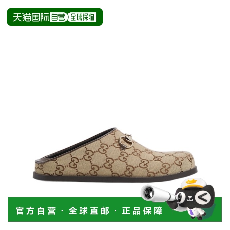 香港直邮Gucci Horsebit 平底穆勒鞋古驰单鞋 837130FAB10