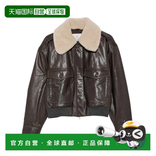 1h可退 香港直邮BRUNELLO CUCINELLI 女士皮衣 MPCTN7656PC4192 A
