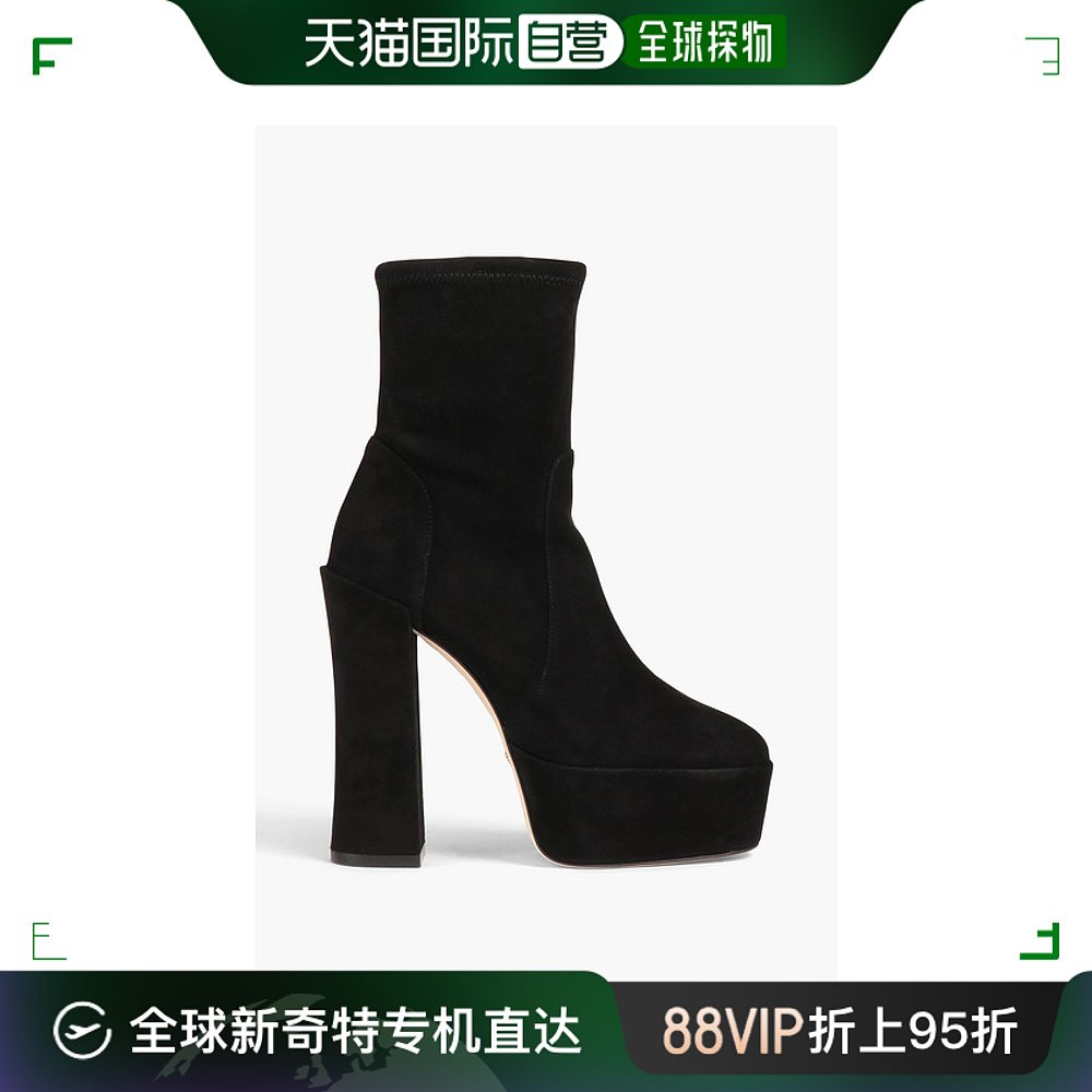 香港直邮Stuart Weitzman斯图尔特韦茨曼女士 Skyhigh绒面革