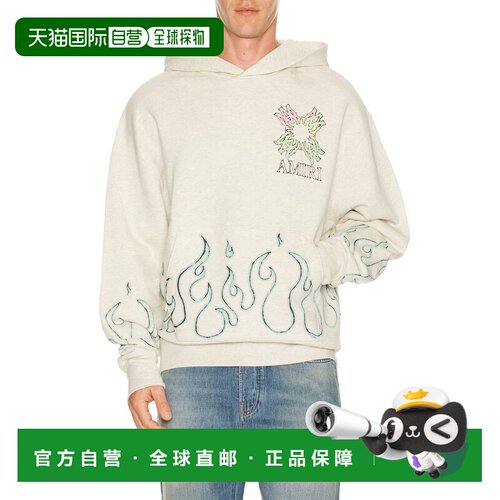 美国直邮AMIRI/MA Quad Flames男士卫衣帽衫连帽衫【付后1h可退】