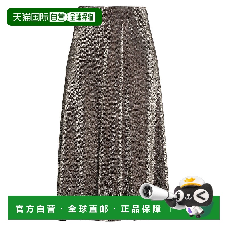 1h可退 香港直邮Calvin Klein 卡尔文 克莱恩 女士 中长半身裙