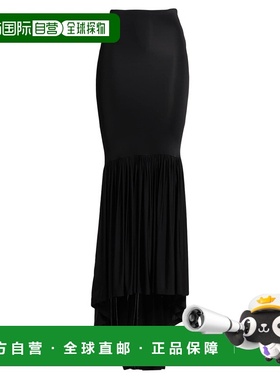 香港直邮Nina Ricci 莲娜丽姿 女士 长款半身裙 black黑色 舒适时