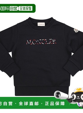 香港直邮Moncler 盟可睐 女童 棉质带Logo卫衣童装 K29548G000028