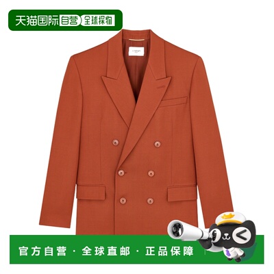 1h可退 香港直邮Saint Laurent 翻领长袖西装外套 859390Y6J75
