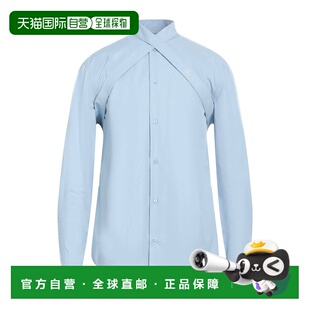 男士 white 纯色衬衫 blue蓝色 1h可退 舒适时尚 香港直邮off