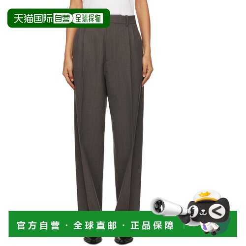 Bottega Veneta 葆蝶家 女士 褶裥长裤 805025V4M【付后1h可退】