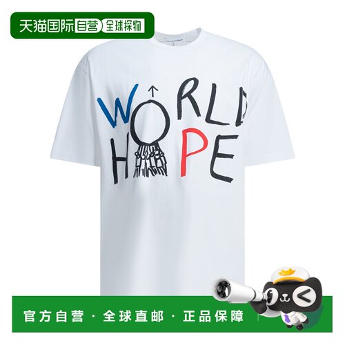 香港直邮COMME DES GARCONS 男士T恤 FQT039S261WHITE SS2026男装