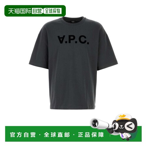 1h可退 香港直邮A.P.C. 女士 徽标印花 T 恤 COHLRM26385