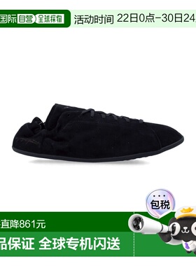 1h可退 香港直邮Y-3 男士 Stan Smith Lo Pro 黑色绒面革运动鞋 H