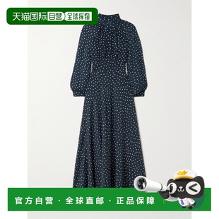 Paige 女士 束带波尔卡圆点真丝雪纺半高领 香港直邮RIXO 1h可退