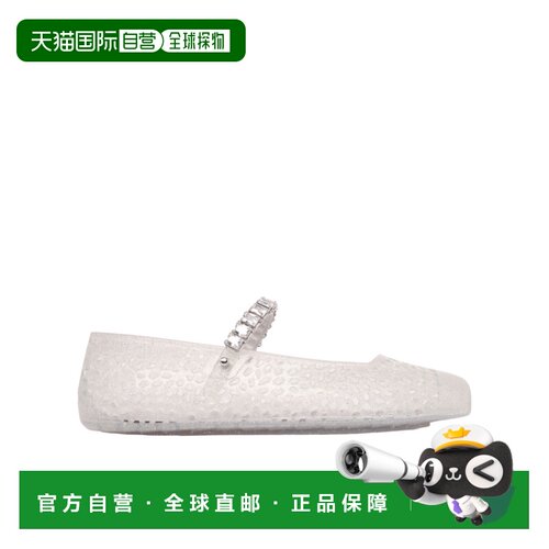 香港直邮Jimmy Choo 方头平底鞋 J000176685女鞋单鞋玛丽珍鞋