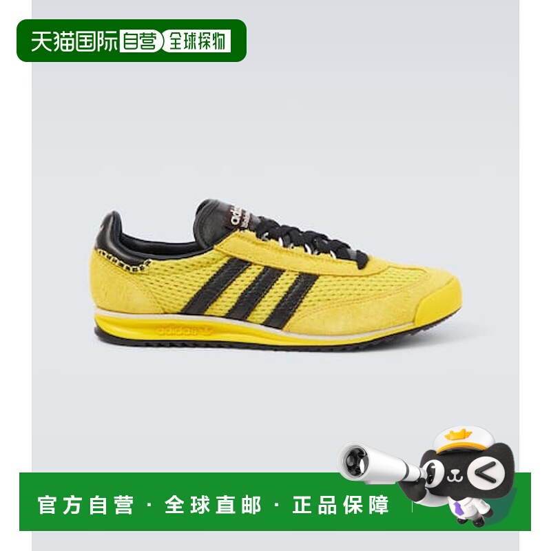 1h可退 香港直邮adidas 阿迪达斯 男士 x Wales Bonner SL76 皮革