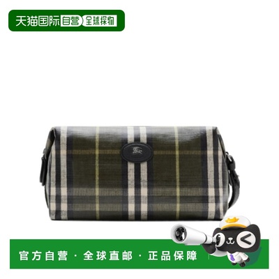 香港直邮Burberry Highlands 格纹手拿包 81188341