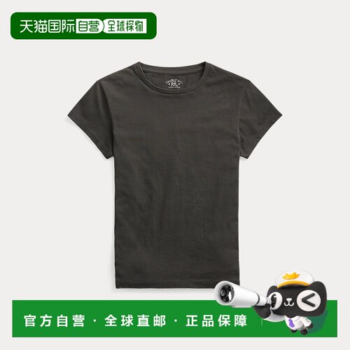 自营欧洲直邮RalphLauren拉夫劳伦 RRL圆领棉质针织T恤