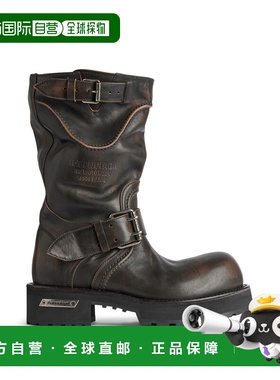 香港直邮Balenciaga 巴黎世家 女士 Venom 棕色靴子 833585WCAL2