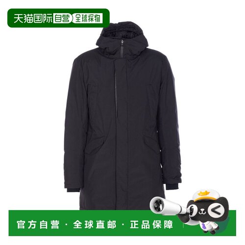 1h可退 香港直邮Herno 男士 连帽长款派克大衣 PI001245U12840