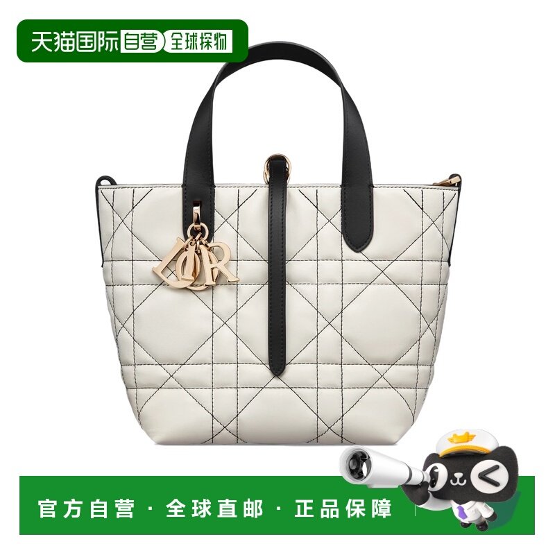 香港直邮Dior 小号Dior Toujours竖版手袋 M2835OSUV托特包手提包