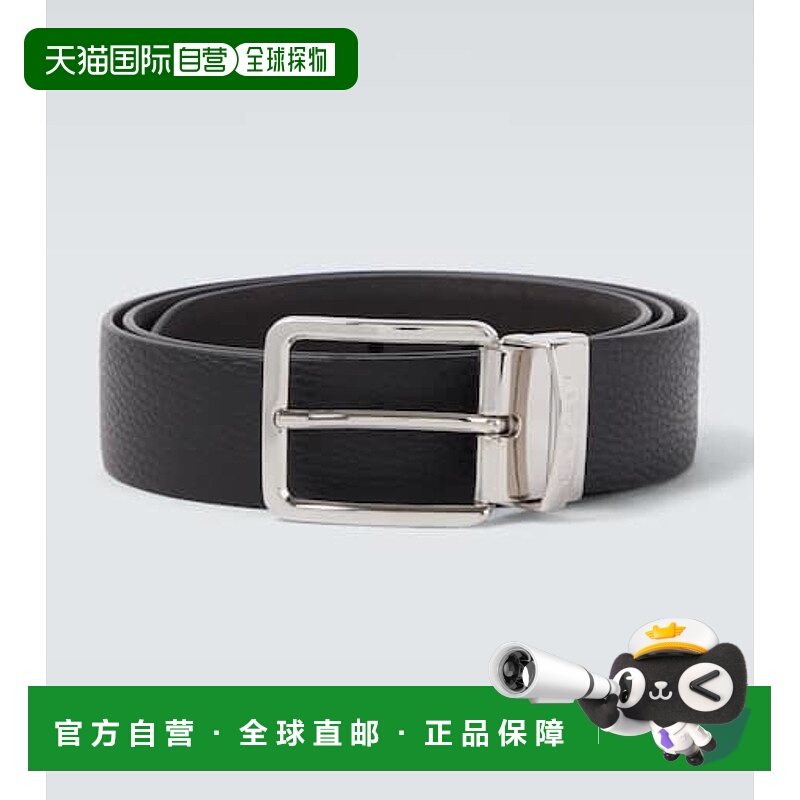 香港直邮Canali 康钠丽 男士 皮带腰带 black黑色 舒适时尚