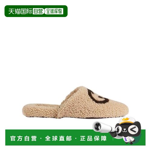 自营1h可退 Gucci 互扣式双G棉拖 658797D0L00拖鞋