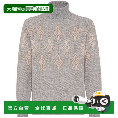 欧洲直邮BRUNELLO CUCINELLI 男士针织毛衣MSO708403CJF83高领