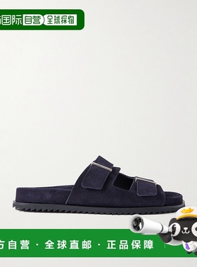 香港直邮Mr P. 男士 绒面革凉鞋 MPF251038MARINO101