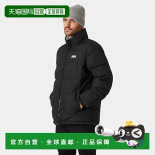 欧洲直邮Helly Hansen 男士黑色聚酯Yu23双面羽绒服海丽汉森
