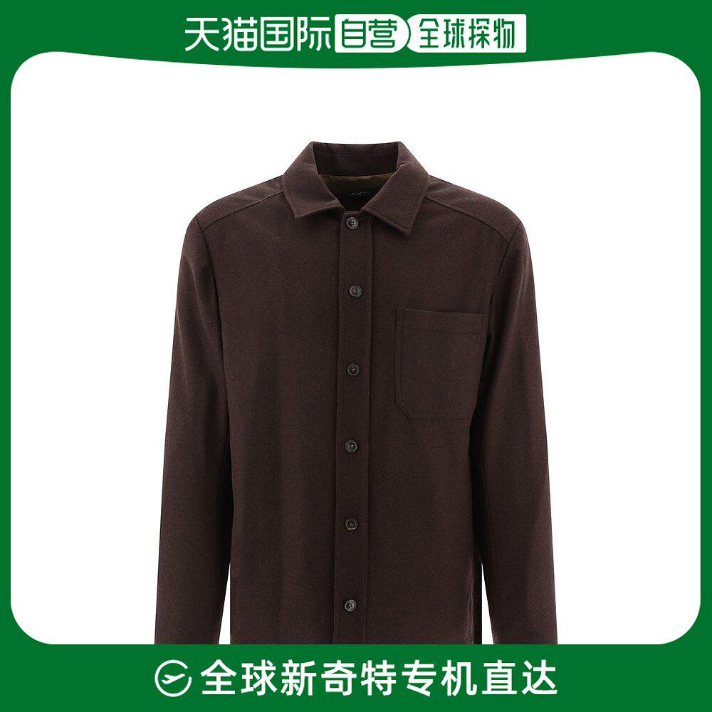 香港直邮a.p.c. 男士 jasper 长袖纽扣夹克