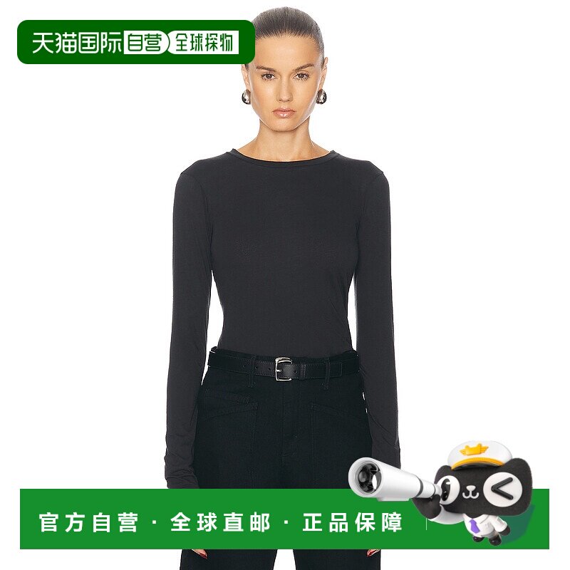 1h可退 香港直邮NILI LOTAN 女士 长袖衬衫 10061K51 black黑色